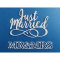 6 x Tonic Die Cuts Just Married & Mr & Mrs