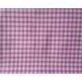Deep pink gingham cotton fabric 54cms x 45cms