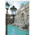 Roma Trevi Fountain Italy Postcard unused VGC