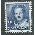 DEN 1982 3.80KR 'QUEEN MARGRETHE II' FINE USED ...