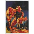 DC VILLAINS card # 82 ' BRIMSTONE ' (1995 )