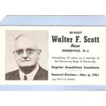 New Jersey Somerville Unused Blotter Re-Elect W...