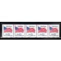 Used 2890 32c G Old Glory Very Fine PNC A3323/5...