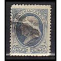 Used 206 1c Benjamin Franklin Barely Clears RA0427
