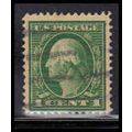 Used 405 1c George Washington Barely Clears K2935