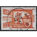 Belgium Pa Mi 30 A: 11 Fr. orange Parcel Stamp:...
