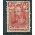 Newfoundland stamps sg86 deep orange sg 86 hm t...