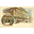 London FIRST AVENUE HOTEL Art Postcard