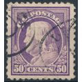 Franklin: 50c - USA 1917 - FH - Sc 517