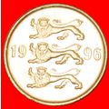 LIONS: estonia (ex. the USSR) ★ 20 CENTS 1996! ...