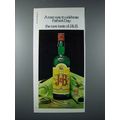 1976 J&B Scotch Ad - Rare Way to Celebrate Fath...