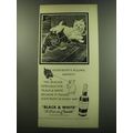 1949 Black & White Scotch Ad - Everybody's pull...