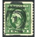443, Used 1¢ VF Scarce Coil - Stuart Katz