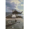 Royal Navy Helicopter Supplies To HMS Canberra ...