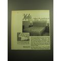 1958 Hale's Simmons Beautyrest Mattress Advertisement
