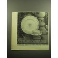 1958 Coalport Sincerity China Advertisement - acclaimed by connoisseurs