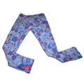 Womens Leggings LulaRoe OS One Size 0-12 Blue D...