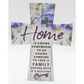 Home Cross with Sentimental Verse Freestanding ...