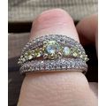 Ring Bomb Party Fashion Jewelry Radiant Green G...