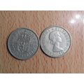GB 1962 Elizabeth II Scottish 1/- Shilling Coin
