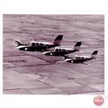 Beech Aircraft Photo US Army T-42A Baron Airplane