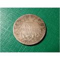 1880 Silver Shilling Coin Queen Victoria UK