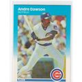 1987 Fleer Andre Dawson Traded baseball card #U...