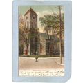 Rhode Island Warren Postcard Baptist Church Str...