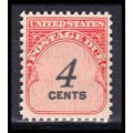 J92 4c Postage Due Fine MNH KA0439