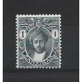 Zanzibar.SG261 1c Grey.Mounted Mint.Jul24a
