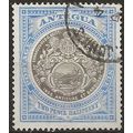 Antigua 1903 SG34 2 1/2d Grey-Black & Blue Wmk ...