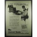 1924 Starrett Tools Ad - Start The New Year With