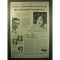 1930 Palmolive Soap Ad - Emile Masse, Paris