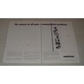 1990 2-page Alcatel Communications Ad - The answer to all your problems