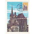 France 1972 Aix-la-Chapelle Maximum Card FDC St...
