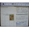 1973 letter de Change Banque de Brussels/Liege,...