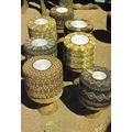 Nigeria Snake Charmer Wicker Baskets Postcard