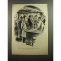 1954 Cartoon by Whitney Darrow, Jr. - Nothing, ...