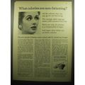 1958 Sugar Information, Inc. Ad - What calories are non-fattening?