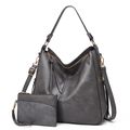 Women Vegan Leather Handbags Tote Purse Shoulde...