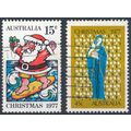 Christmas - Australia 1977 - FH - SG 655/6 (C)