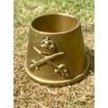 WW2 British Army PTI fuse cap brass ashtray Phy...
