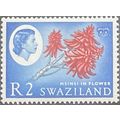 Swaziland QEII 1962 R2 Carmine Red & Ultramarin...