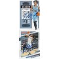JA MORANT & KYLE ANDERSON AUTOGRAPHED 2021 MEMP...