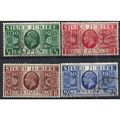 1935 Silver Jubilee Set SG453-456 Fine Used ...
