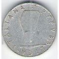 ITALIE 5 LIRE 1954