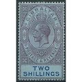 Gibraltar 1924 SG82 2/- Dull Purple & Blue/Blue...