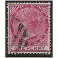 Dominica 1889 SG22a 1d Deep Carmine Wmk Crown C...