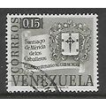 VENEZUELA 1958 15c GREY ARMS OF SANTIAGO DE MER...