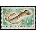 Congo 1961 Tropical Fish 1F Used Stamp